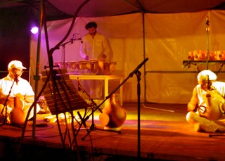 concert de percussion en céramique